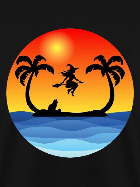 Hexe auf der Insel