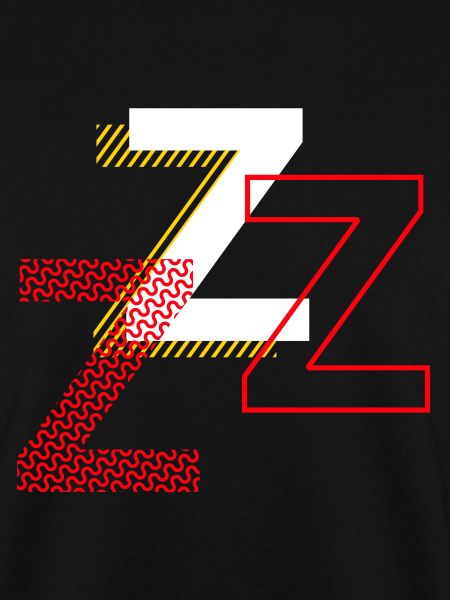 Alphabet Design Buchstabe Z