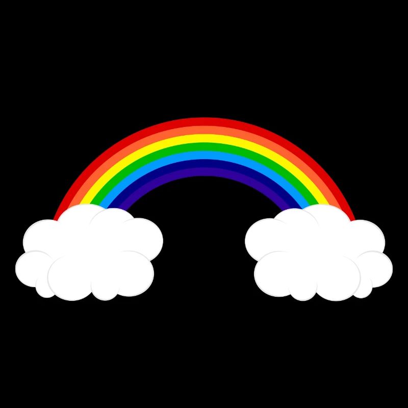 rainbow clouds