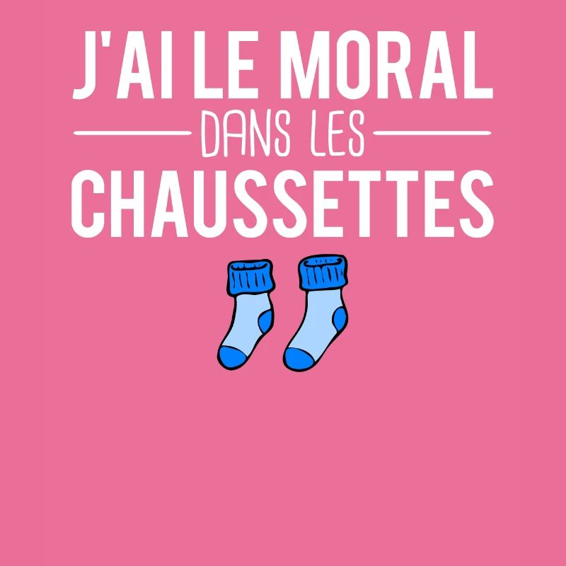J'ai le moral dans les chaussettes expression