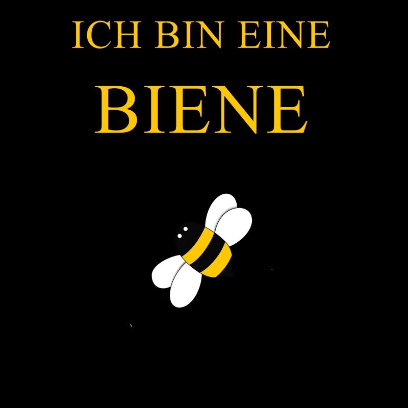 Karneval & Fasching Tshirt ich bin eine Biene
