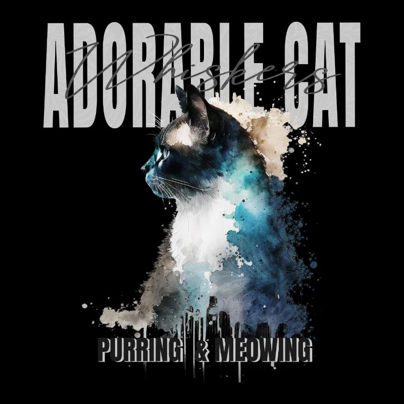 Adorable chat - moustaches dans l’art