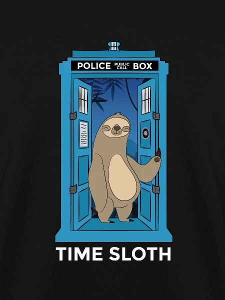 Zeitfaultier Zeitreise Time Sloth