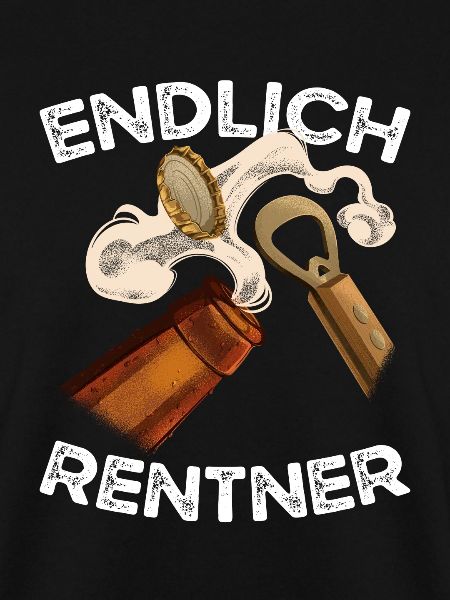 Endlich Rentner Bier Öffnen