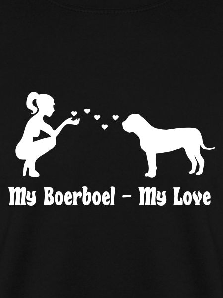 Boerboel mit Frau