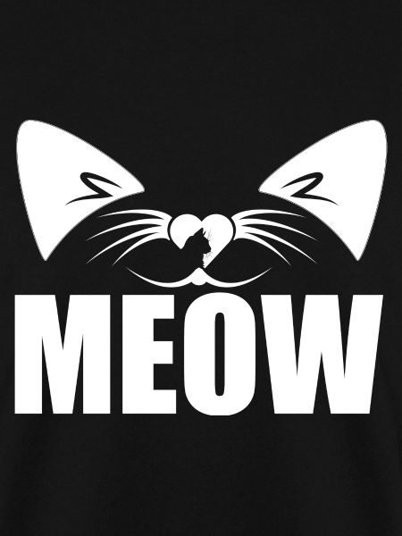 Meow Katze Katzenohren