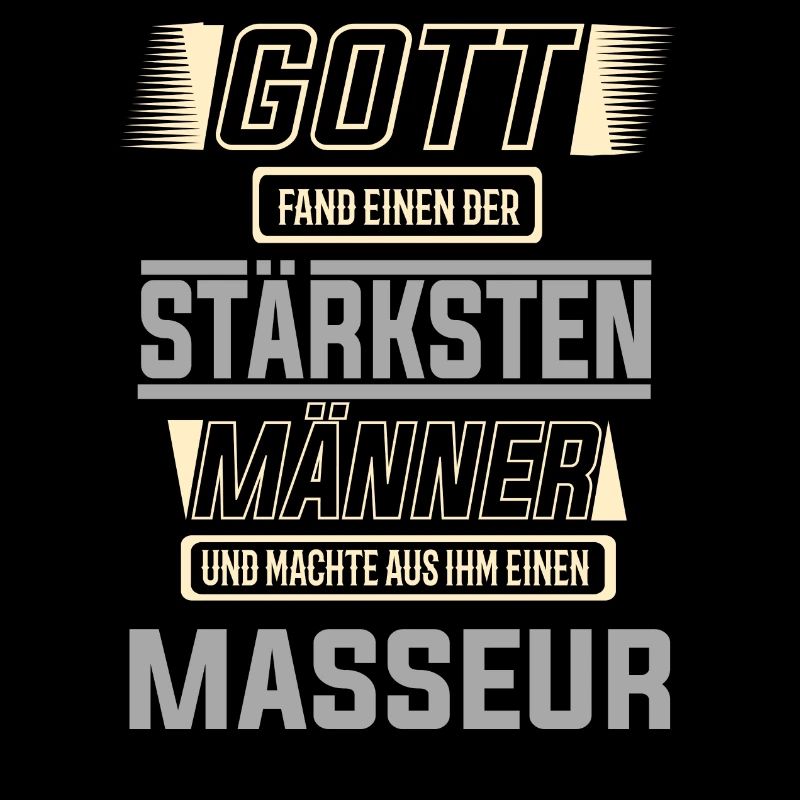 Masseur, einer der stärksten Männer der Welt