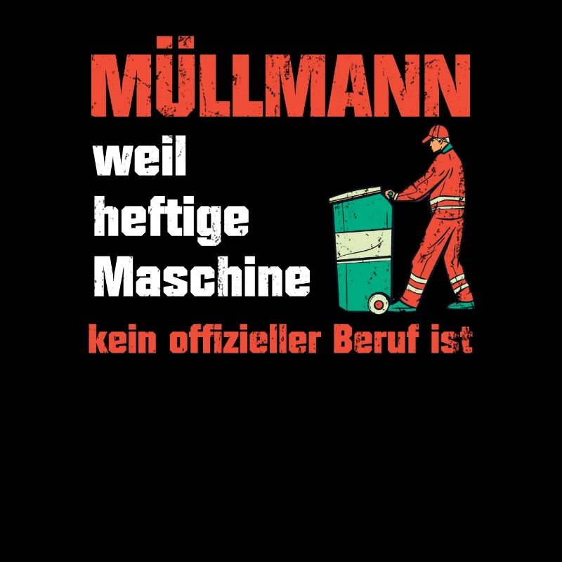 Müllmann Müllabfuhr Müllauto Geschenk