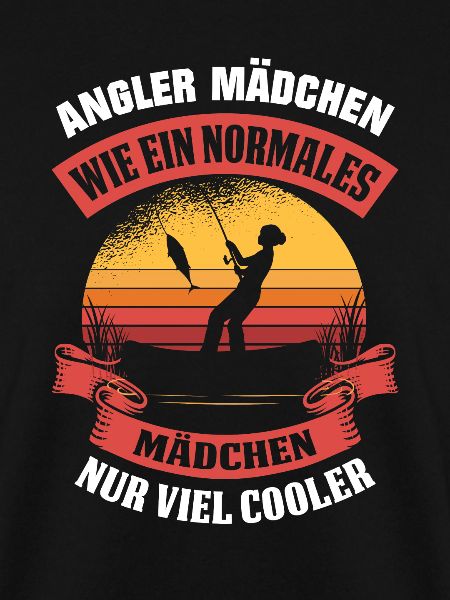 Angeln Mädchen Anglerin