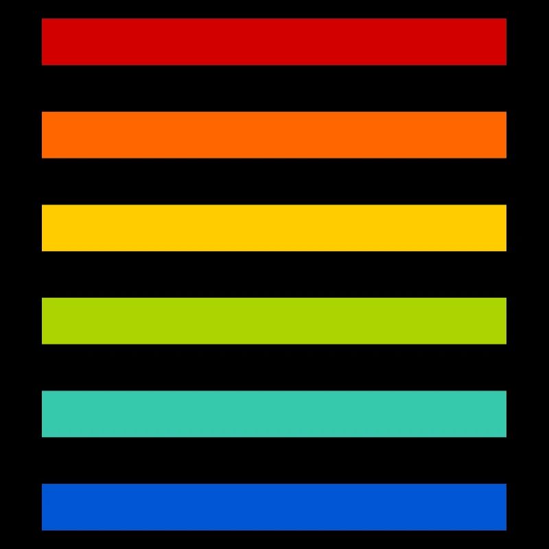 Regenbogen Streifen