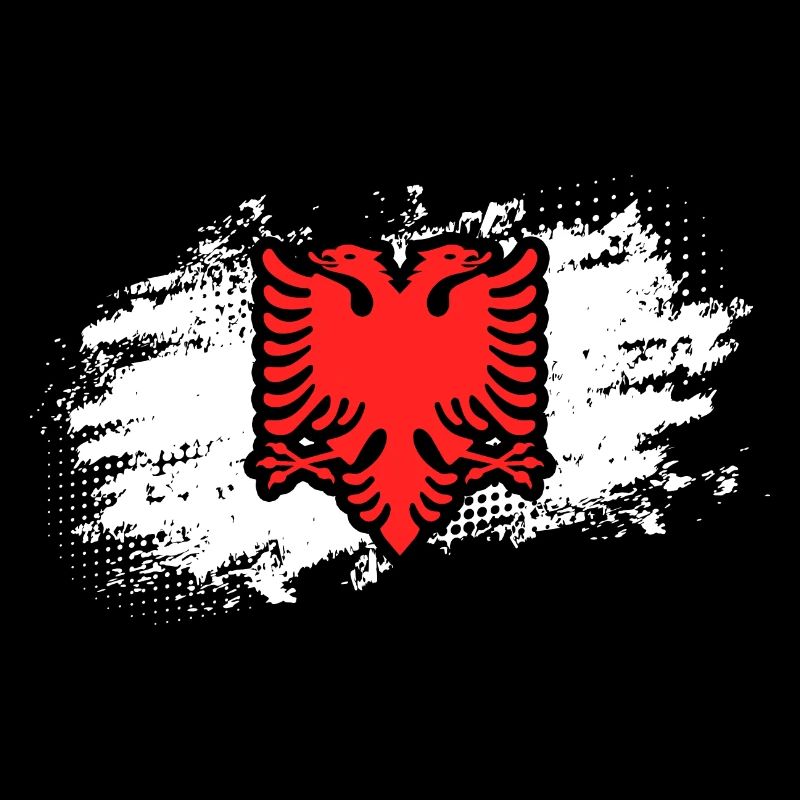 Vintage Double Headed Albanian Eagle For Albanian