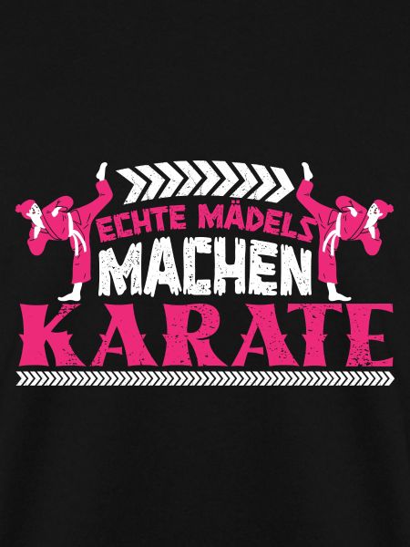 Karate Mädchen Kampfsport