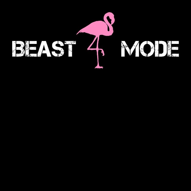 Beast Mode mit Flamingo