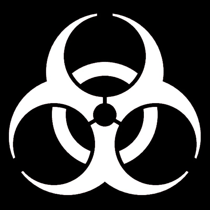 Biohazard Virus Seuche Bio Symbol Zeichen Geschenk