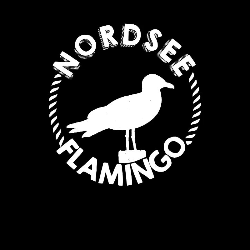 Flamant de la mer du Nord