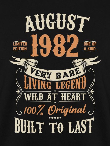 August 1982 Birthday Present