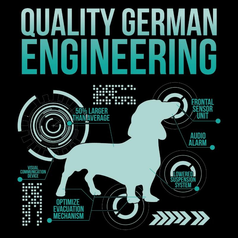 Lustiger Wiener-Hund Witz Sarkastischer Dackel