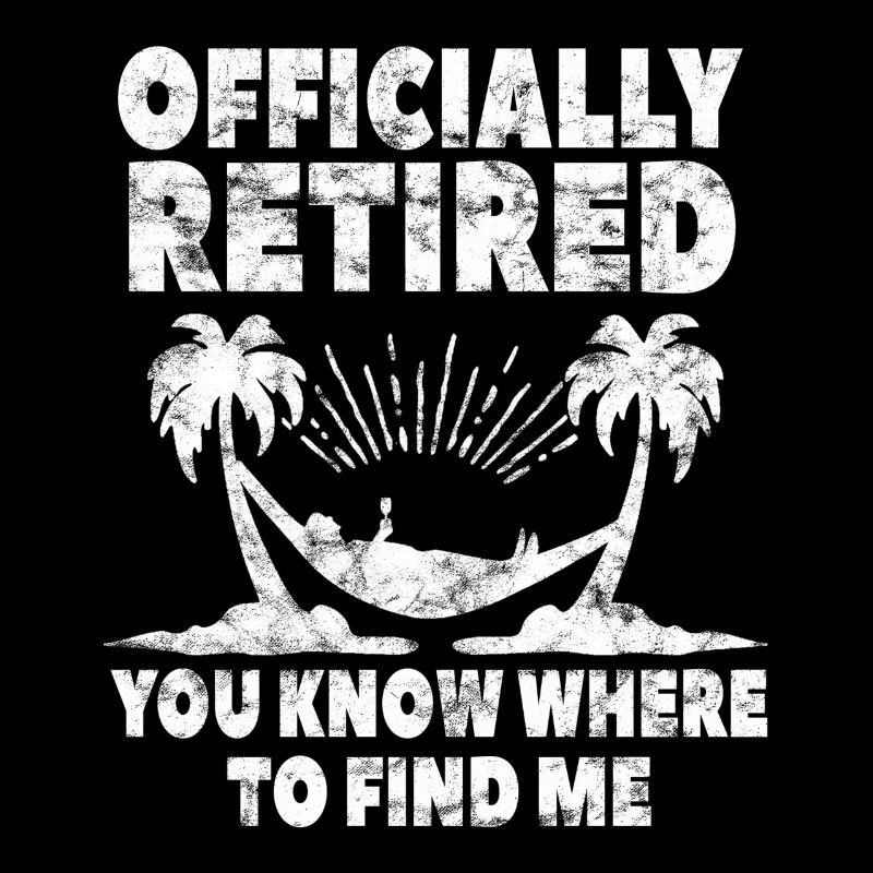 Retired holiday hammock retiree retirement