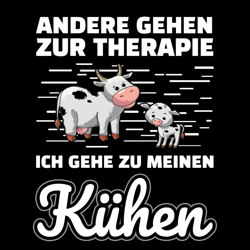 Kuh Therapie lustiges Geschenk