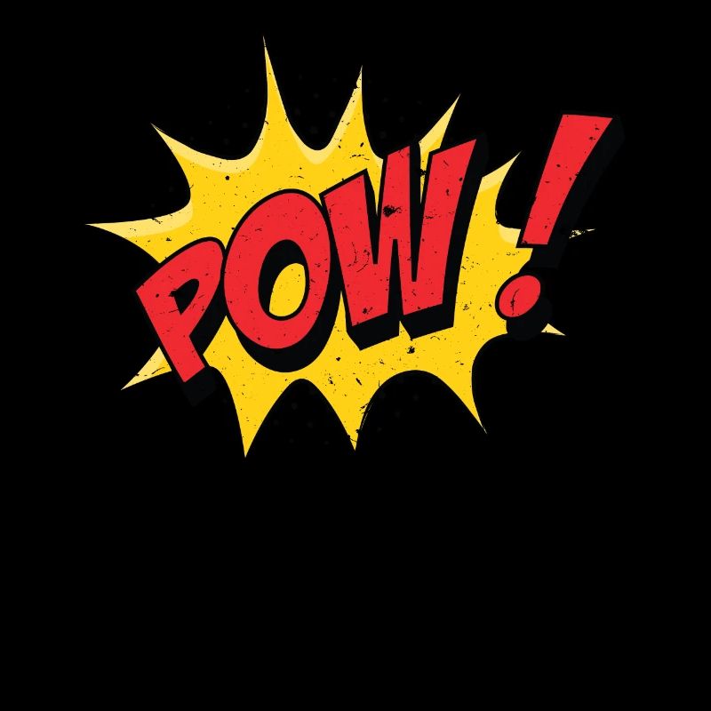 POW ! Comic Sprechblase - Cartoon Funny Pop Art