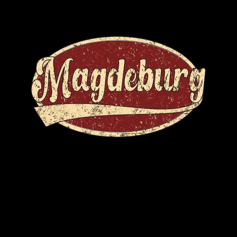 Magdeburg Retro Tshirt cadeau