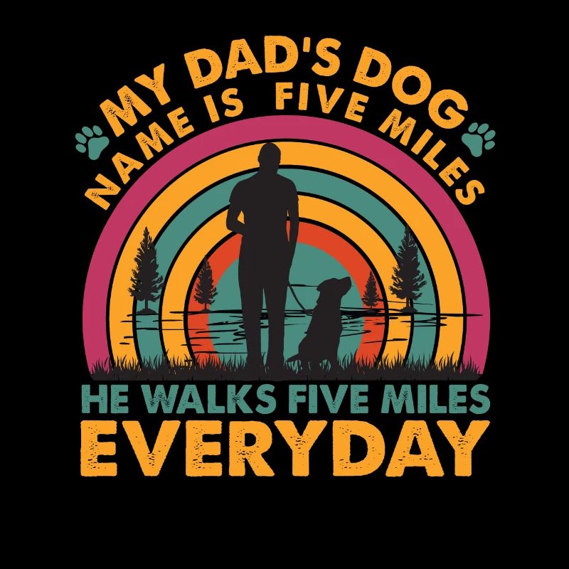 Le nom du chien de mon père est à cinq miles - Blagues de papa