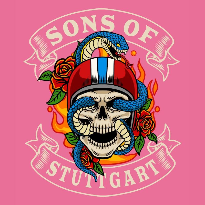 Stuttgart Biker Geschenk sons of Stuttgart