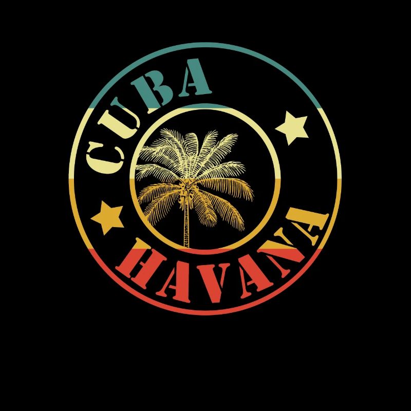 cuba habana retro circle