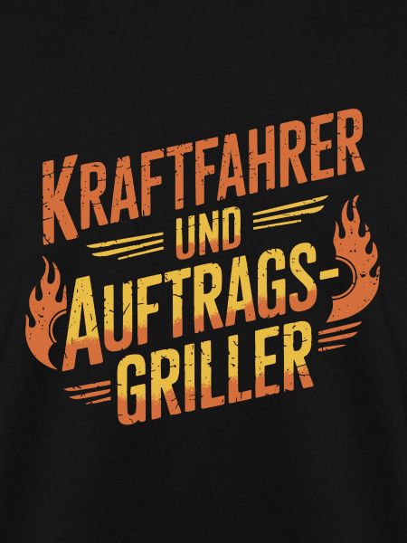 Kraftfahrer und Auftragsgriller
