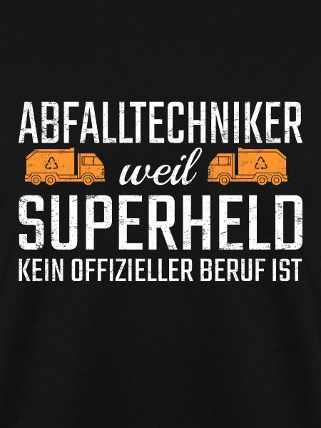 Waste Technician Superhero