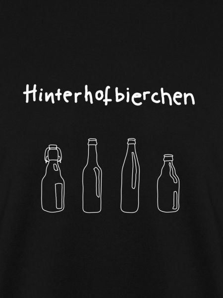 Hinterhofbierchen Bier Motto