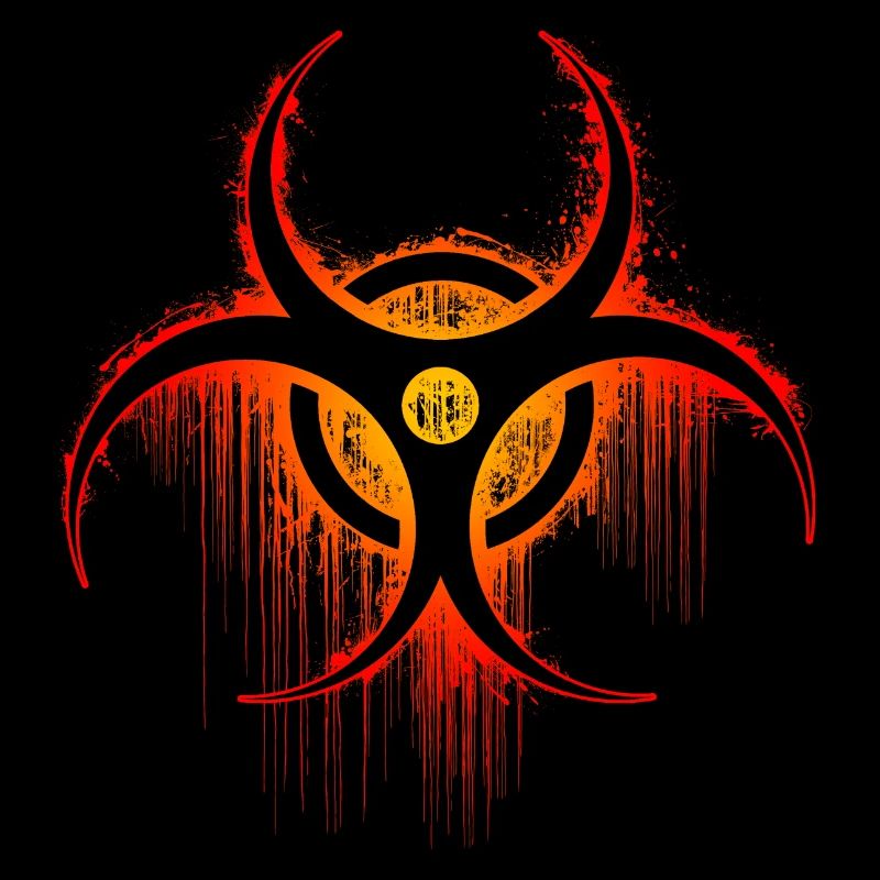 Tattoo Biohazard Gothic Tribal Goth Biohazard Psy