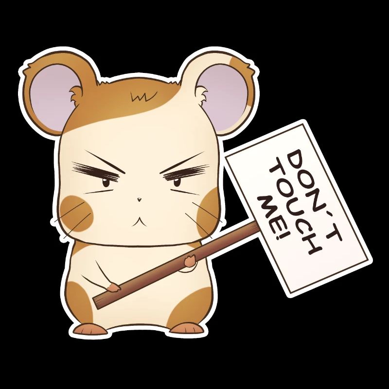 Don´t touch me Hamster