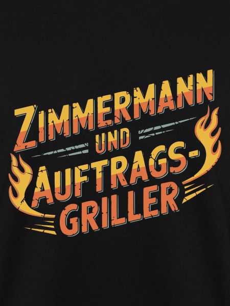 Zimmermann und Auftragsgriller