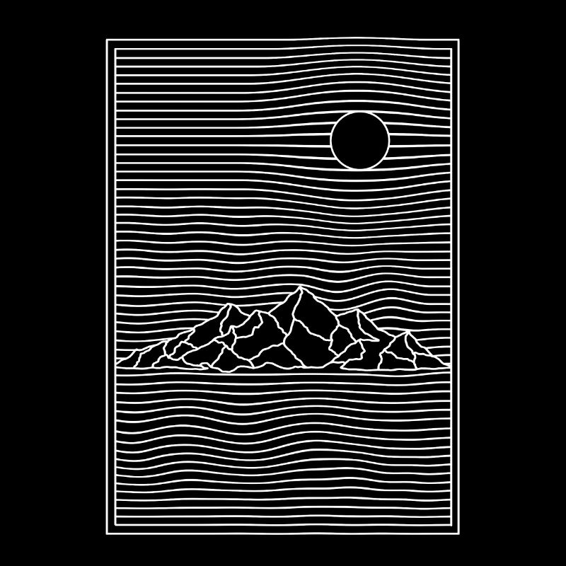 OptischeTäuschung striche line art Natur Geschenke