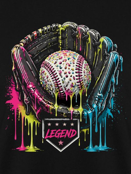 Baseball Handschuh Legend Bunt Grafik
