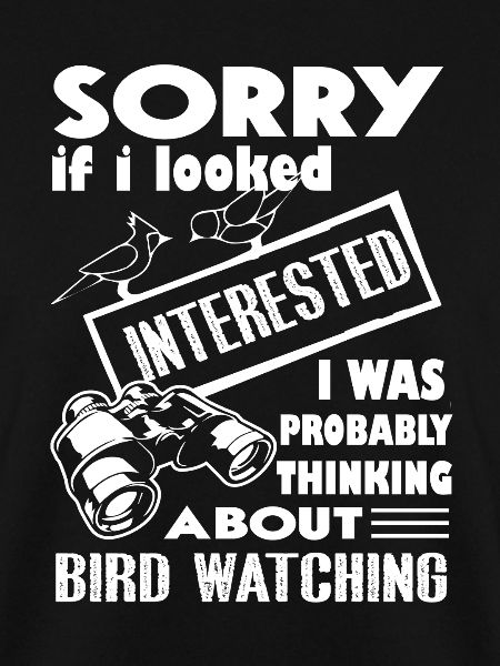 Thinking About Bird Watching