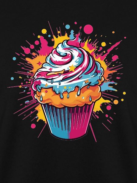 Farbexplosion Cupcake
