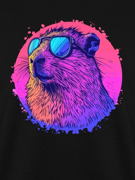 Capybara with sunglasses