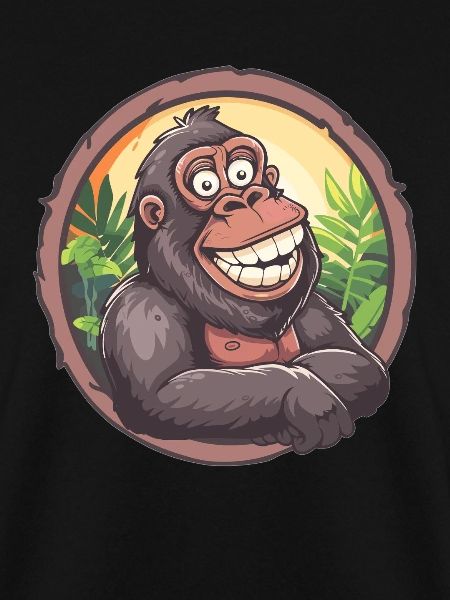 Lachender Gorilla Dschungel
