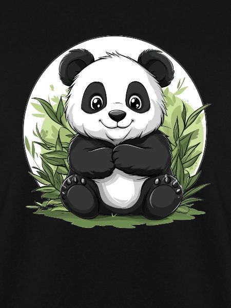 Panda im Bambuswald