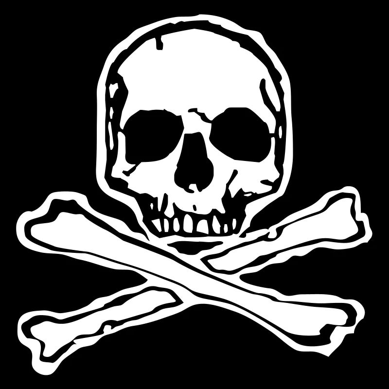 Totenkopf Skull Tattoo Bones Schädel Knochen Style