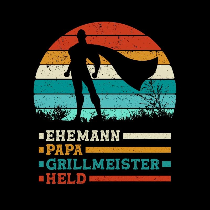 Bester Ehemann Papa Grillmeister Held