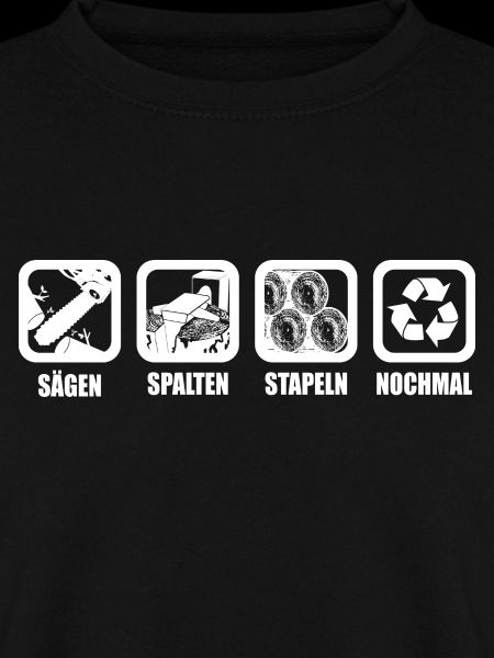 Forstwirt Holz Machen