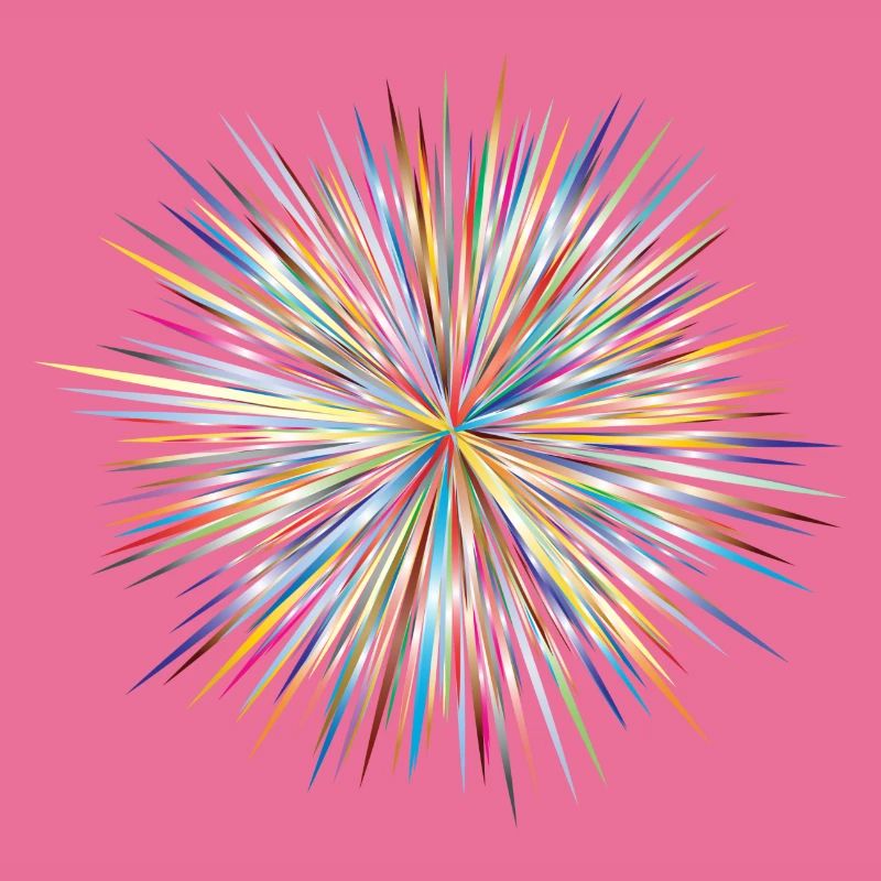 Farbexplosion Bunt Geschenk Geschenkidee