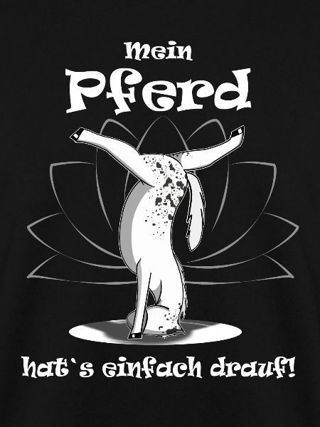 Yoga Pferd Kopfstand