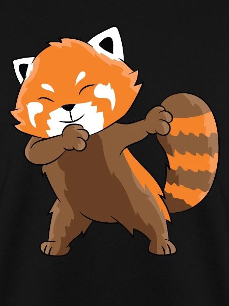 Dabbing Red Panda