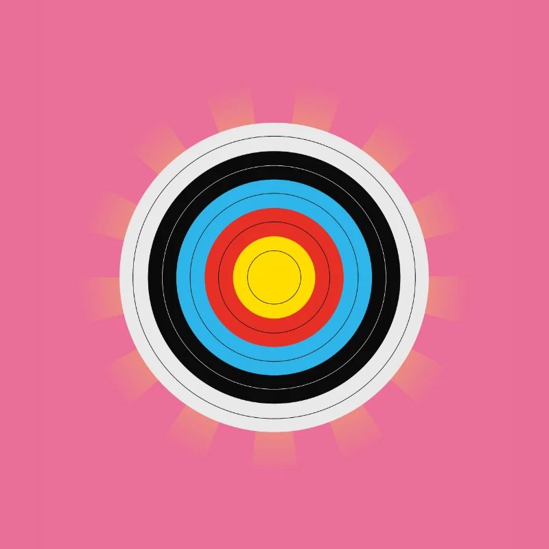 Target Arc shooting arrow bow