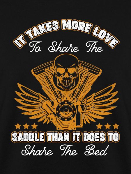 Biker Motorradfahrer Spruch