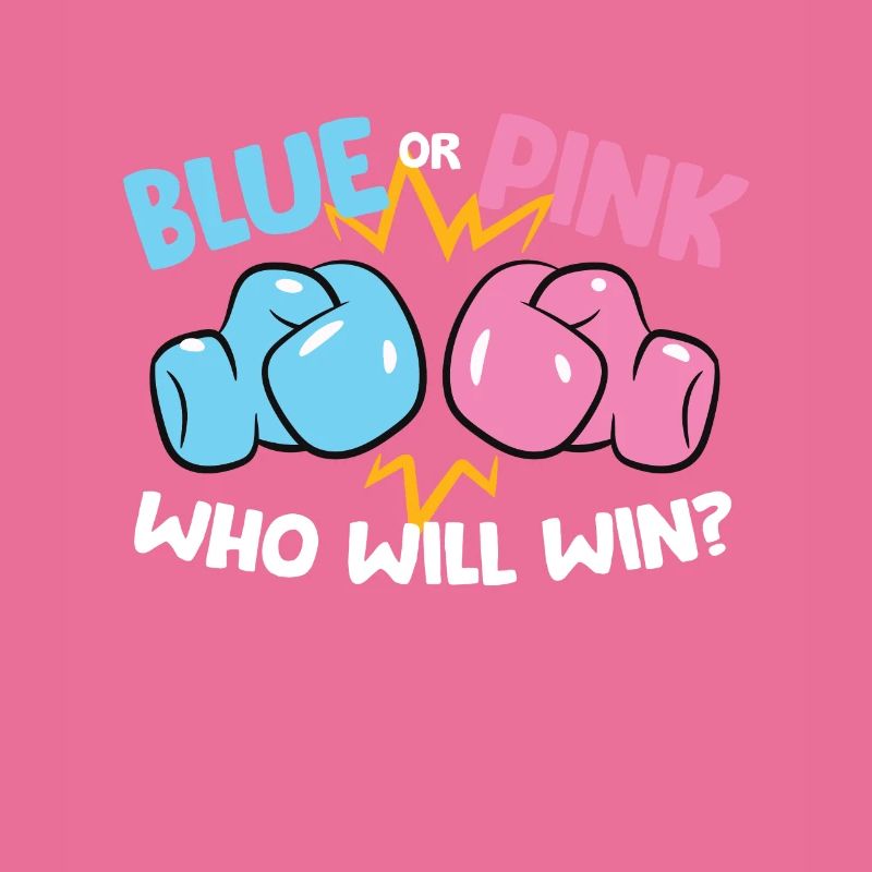 Blau oder Rosa Wer wird gewinnen Lustige